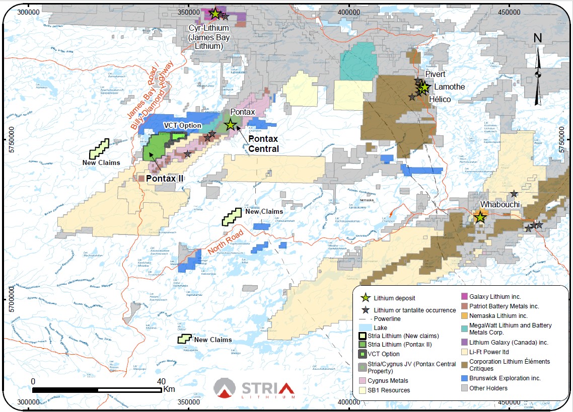 Stria Lithium acquires strategic additional mineral properties in ...